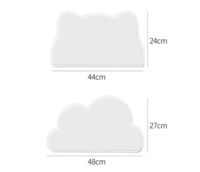 140603 Easy Clean Mat Non-Slip Silicone Food Pad Leak-Proof Dwe74 Feeding Mats Cushion For Cat Feeder Dog Bowl Pet Accessories