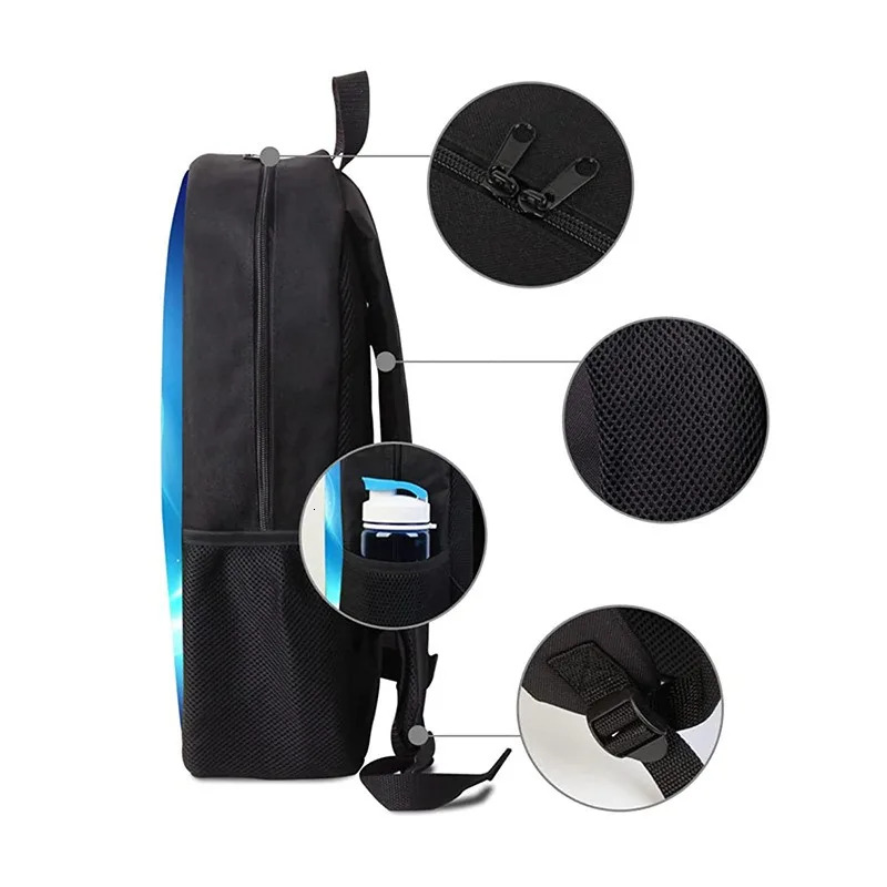 3Pc-Set Skibidi Toilet Children's Boy For Teenage Backpack Boys Girls Anime Cartoon School Bag Mochila