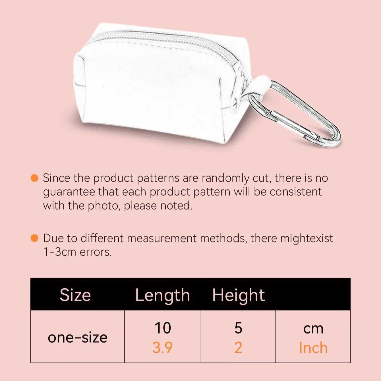 Rainbow Print Fashion Design Dog Poo Bag Holder For Dog Leash Attachment (Without Poo Bag And Leash)XJ250104