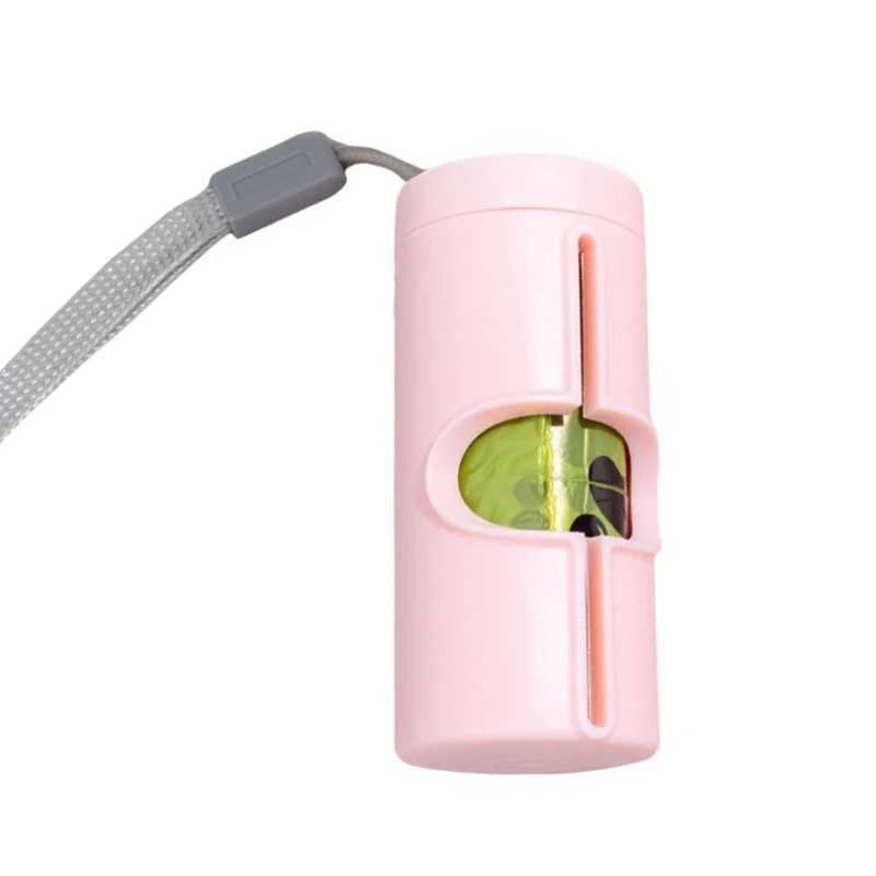 Dog Poop Bag Dispenser Dog Poop Bag Holder for Picking Up Outdoor Use Trash Bag Dispensers C6UEXJ250104