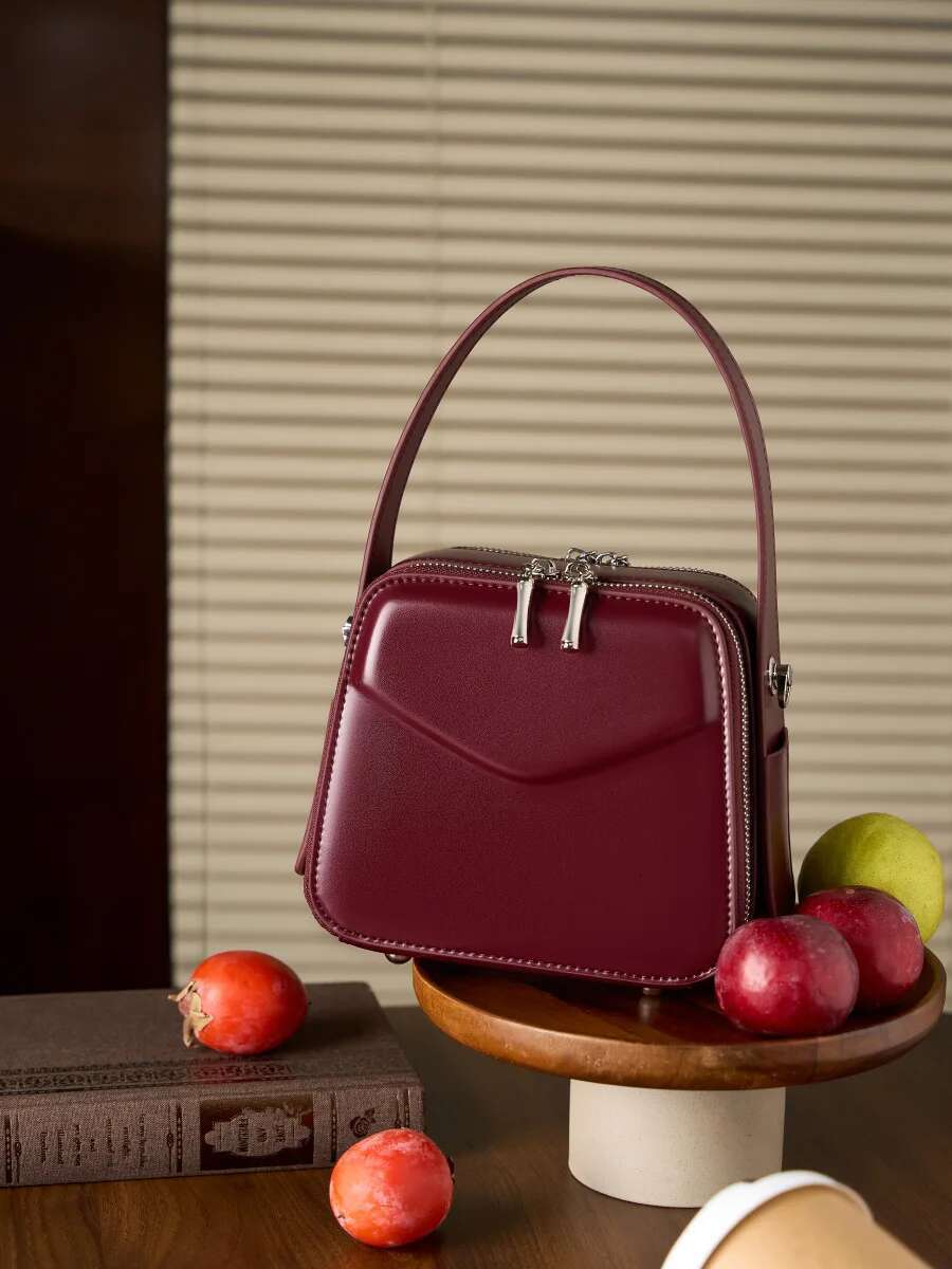 New Women s Designer Commuter Bag Portable Genuine Leather Daily Women s Shoulder Bag Trendy Crossbody Bag bag