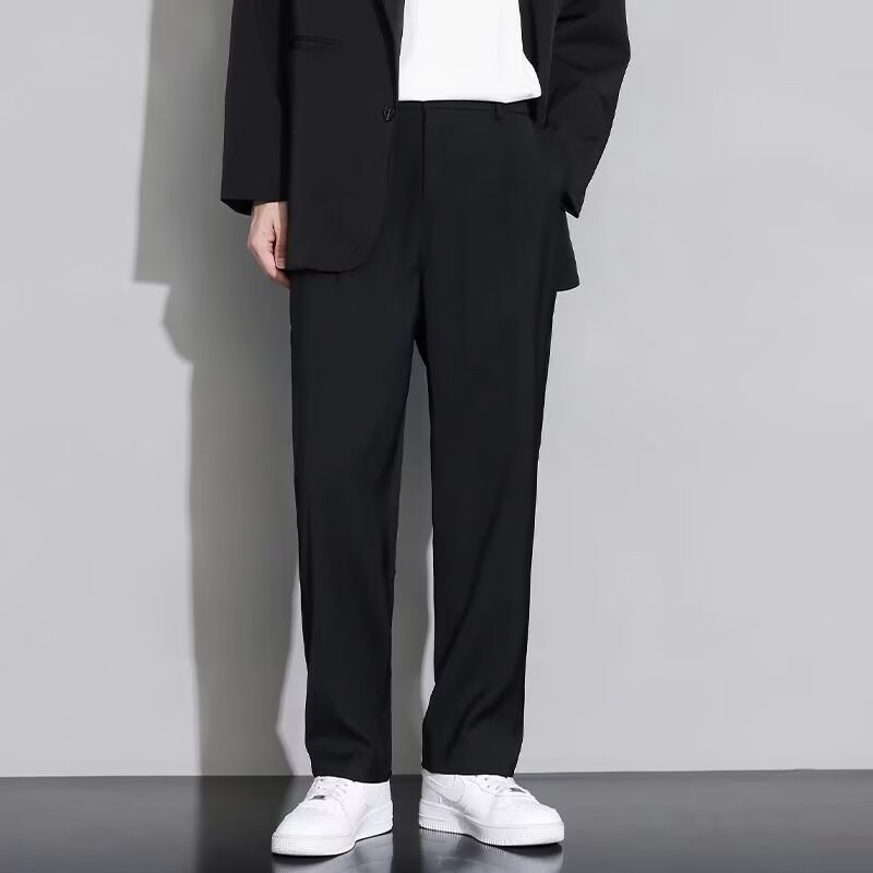 3637 Women's Spring Summer Straight Cut Drapey Suit Lightweight Fabric