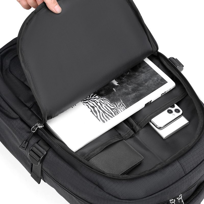 Korean Style Trendy Student Simple Business Lightweight, Simple, Large Capacity Backpack, Computer Bag