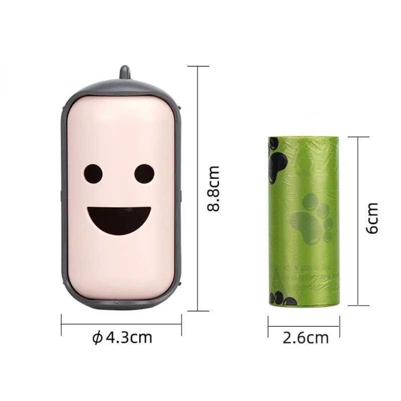 New Pet Supplies Canvas Garbage Bags Poop Bag Dispenser Portable Dog Poop Waste Bag Holder Outdoor Puppy Cat Pick Up OrganizerXJ250104