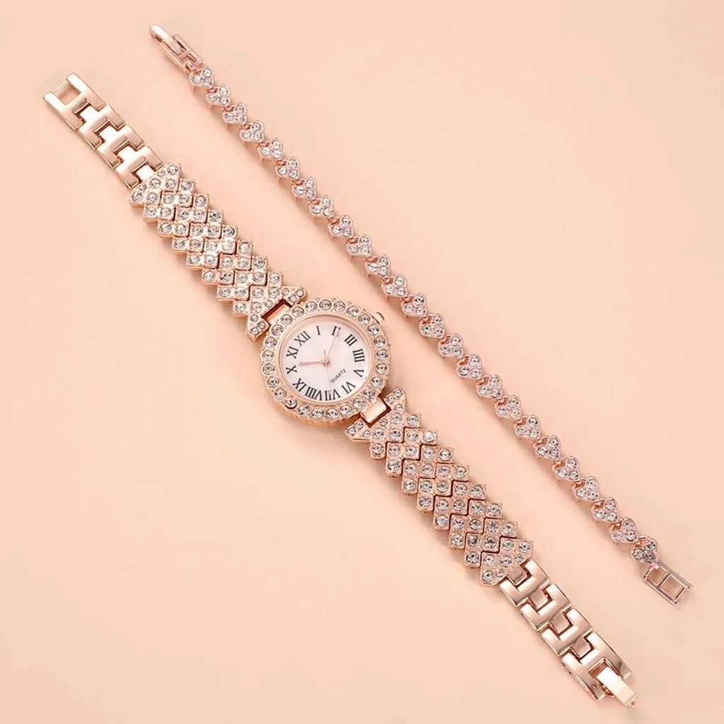 2023 best-selling product luxury brand Reloj MUJI bracelet set diamond steel strip W250104