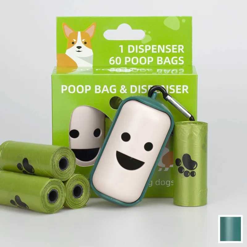 New Pet Supplies Canvas Garbage Bags Poop Bag Dispenser Portable Dog Poop Waste Bag Holder Outdoor Puppy Cat Pick Up OrganizerXJ250104
