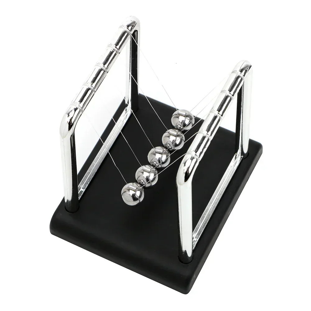 1pc Metal Pendulum Ball Desk Table Decor Physics Science Pendulum ton Ball Steel Balance Ball tons Cradle 241227