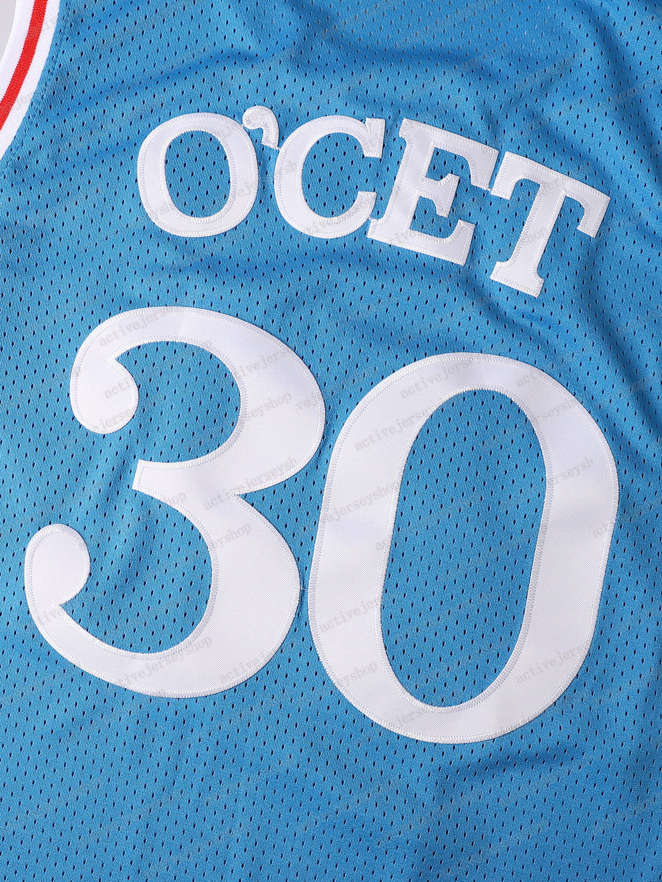 Men 30 OCET Embroidered Basketball Jerseys Breathable Stretchy Sleeveless Sports Uniform for Training Competition Parties Free shiping instock