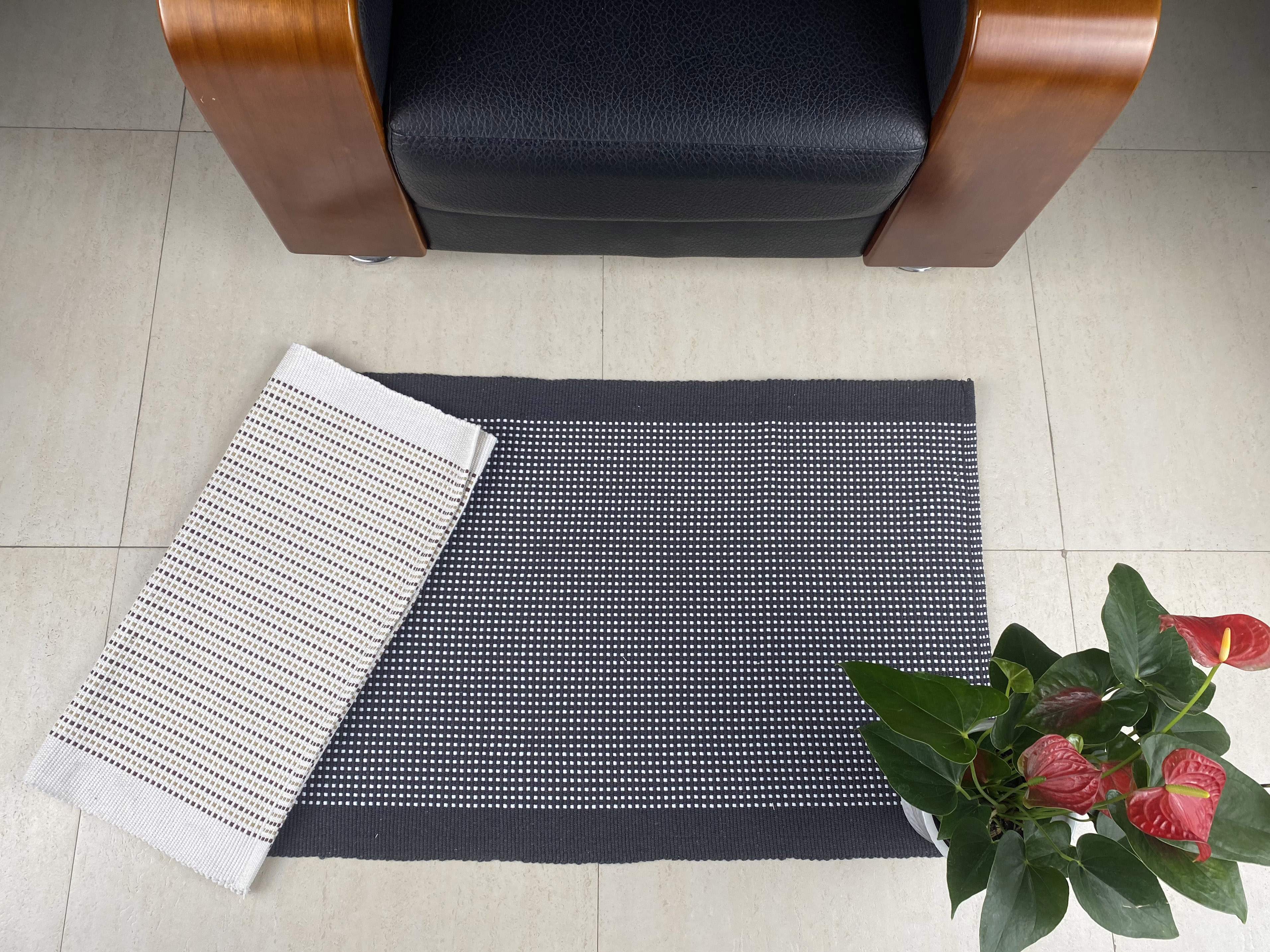 Vibrantly Colored Handmade Cotton Carpets Enhance Your Interior Aesthetics