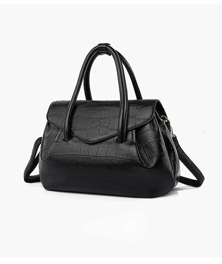 Women's Bags handbag Women's High Quality Large Capacity Tote Bag Stone Texture Embossed Handbag for Women