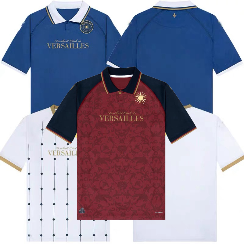 2024 2025 FC Versailles Soccer Jerseys BASQUE BAGHDADI RENAUD ALTIKULAC GUIRASSY KARAMOKO KODJIA 24 25 football shirt
