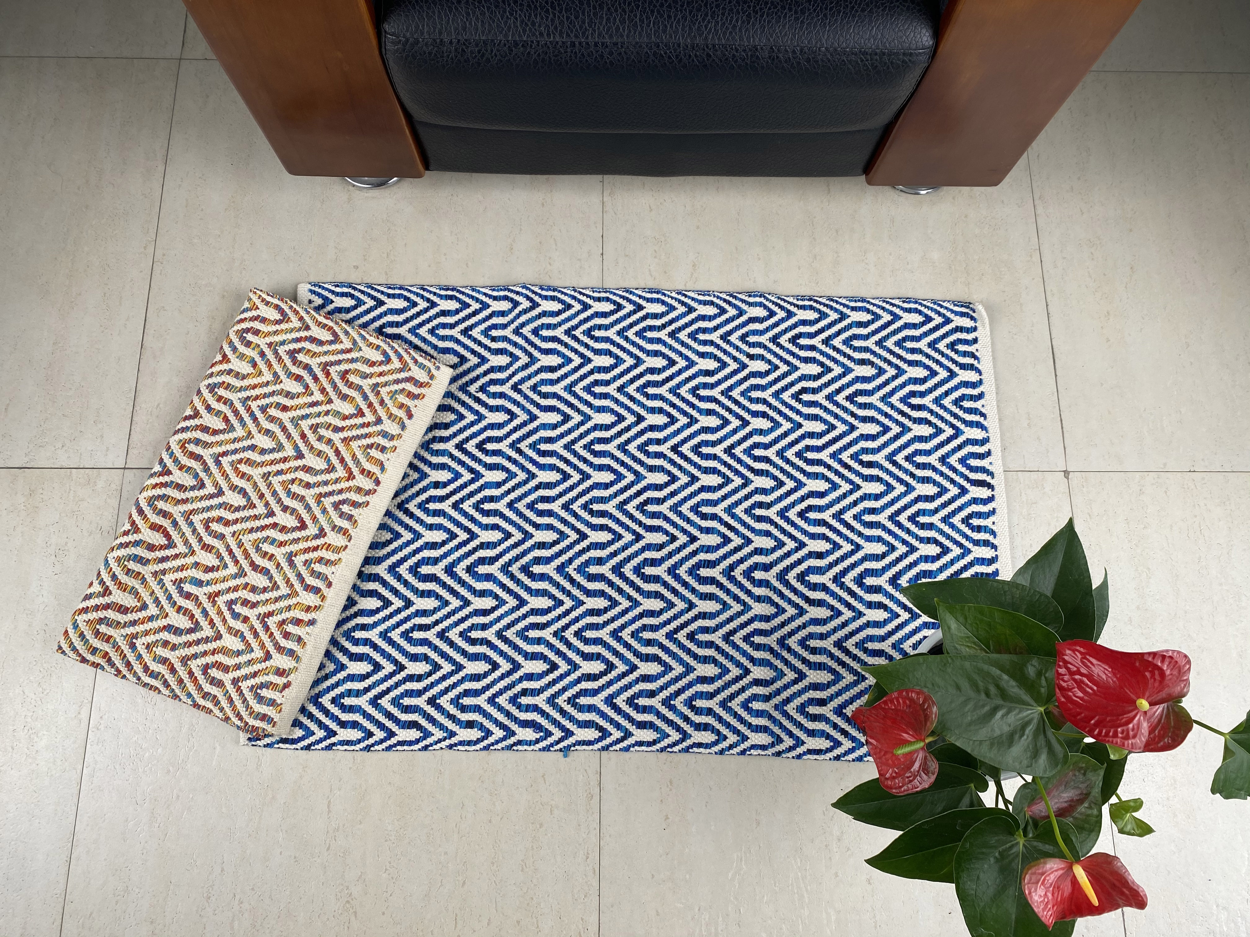 Handcrafted Premium Cotton Rugs Available in Various Styles for Any Space