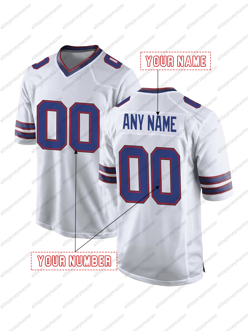 17 Josh Allen 0 Keon Coleman 4 James Cook Personalized Customized Football Jerseys Custom Any Number Name For Men Women Youth 222