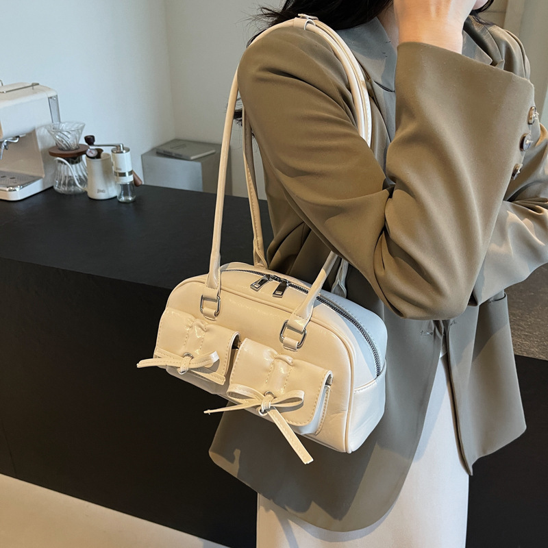 Underarm Multi Pocket For Women 2024 New Korean Version Trendy Fashionable Travel Bag, Niche And Simple Casual Shoulder Bag