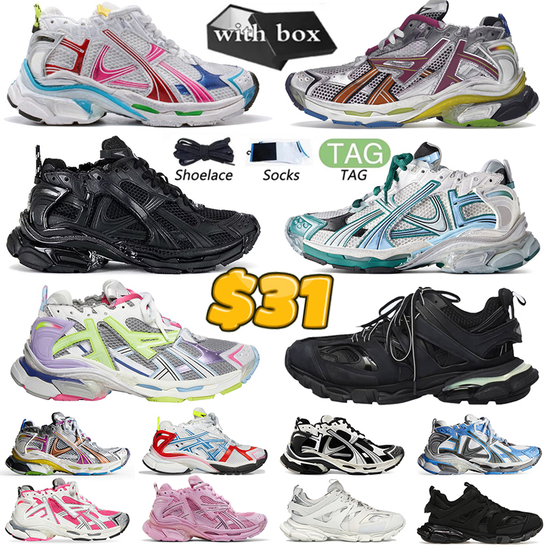 with box designer shoes 7.0 7.5 3.0 led Women Men casual shoes Multicolor Transmit sense Triple black White Dark Grey BURGUNDY sneakers whitedress chaussure 35-46