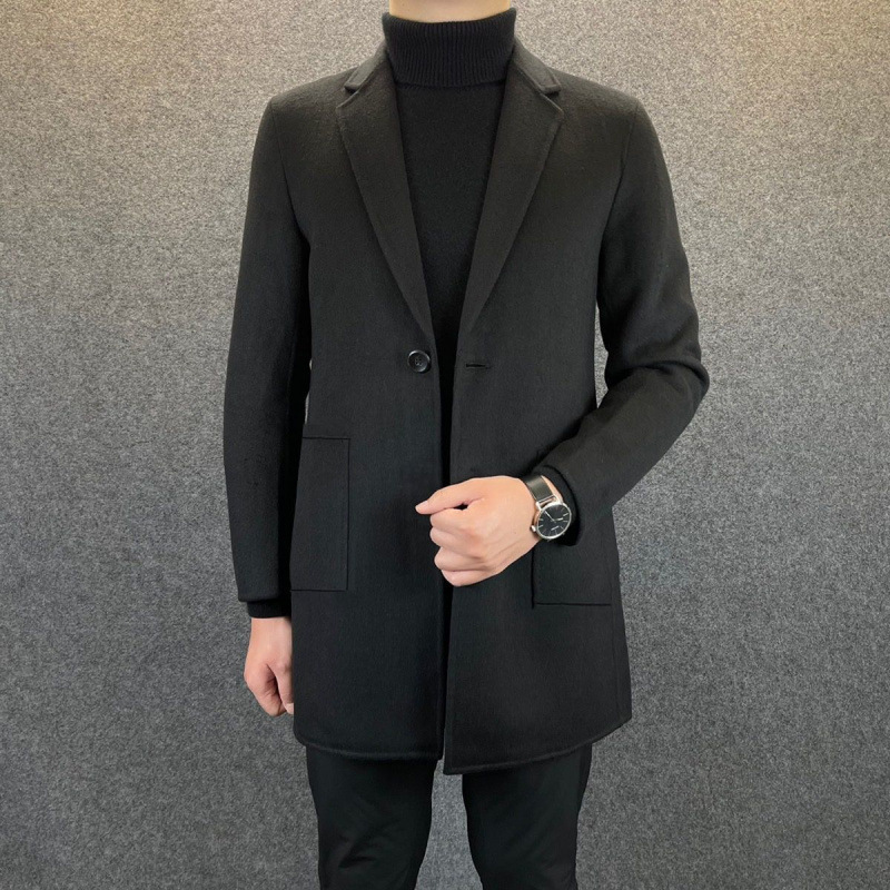 M142Winter 2025 new high-end Korean business men's thickened suits