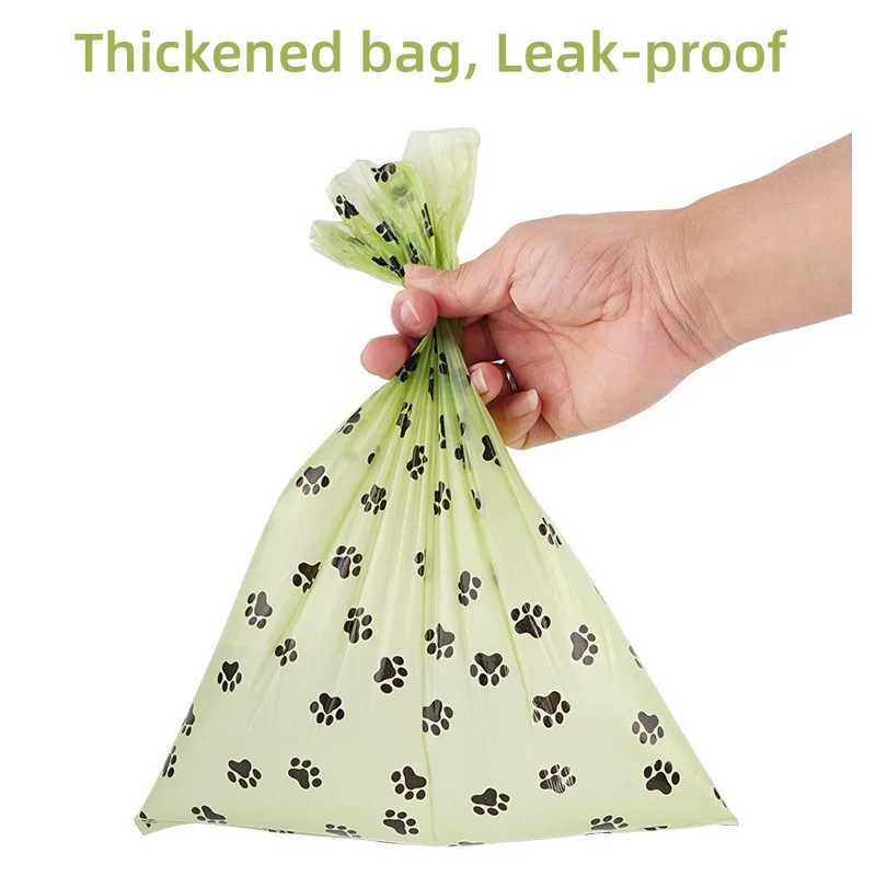 Biodegradable Pet Garbage Bags Thickened Portable Dog Poop Bags Outdoor Clean Pets Supplies Dog Poop Pickup Bags with OrganizersXJ250104