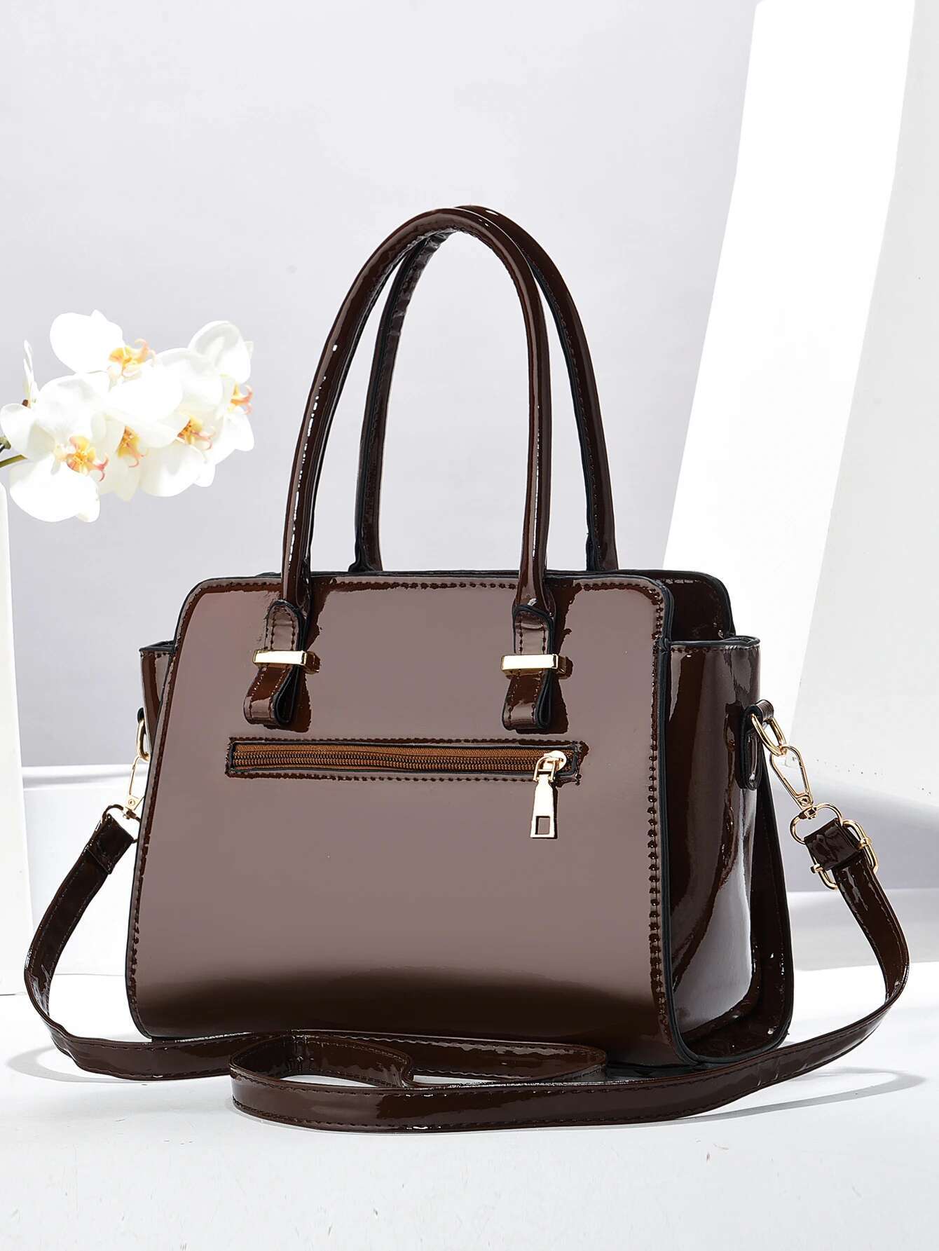 New Large Capacity Two Piece Fashion Multifunctional Bag for Simple Commuting Outing Leisure Handbag Western Style Women s Bag bag