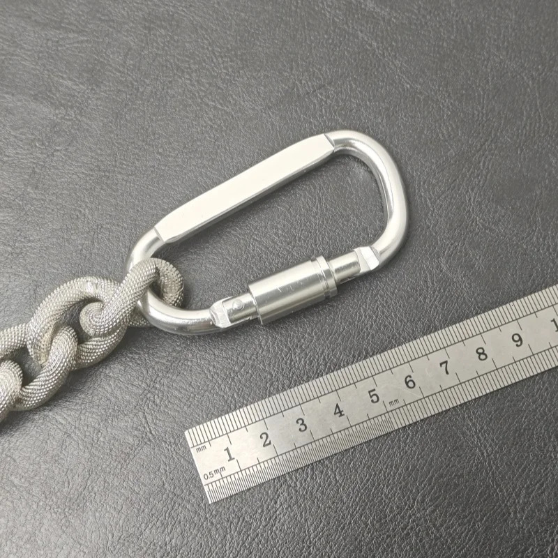 Original Exaggerated Type Cuban Pants Chain Heavy Metal Mens Locomotive Chain Ones Waist Punk Hip Hop Accessories250103