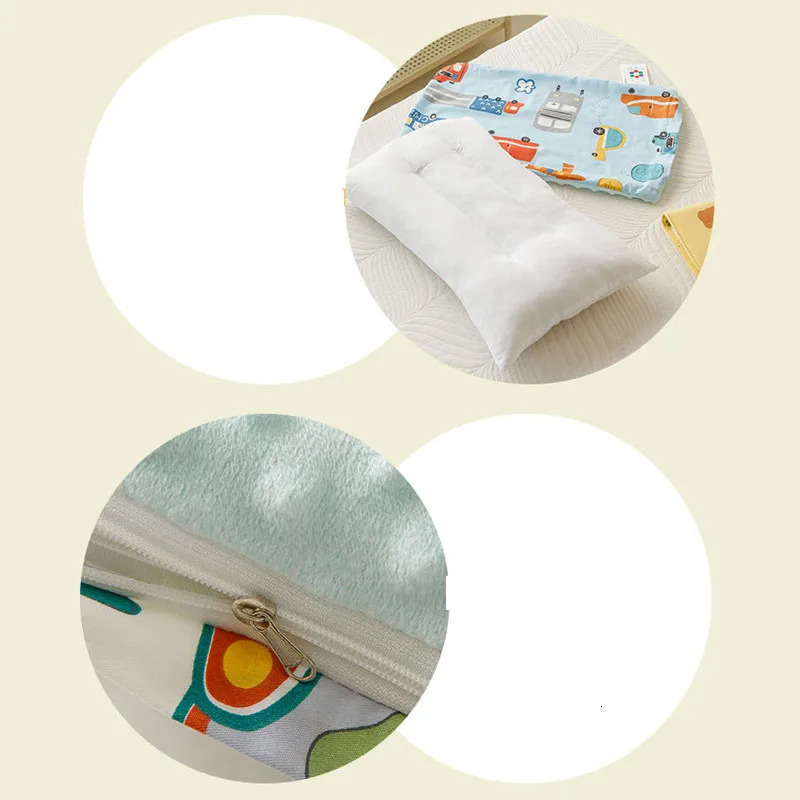 Cartoon Student Dormitory Pillow Four Seasons Universal Baby Pillow With Zipper Household Double Sided Childrens Pillow 250103