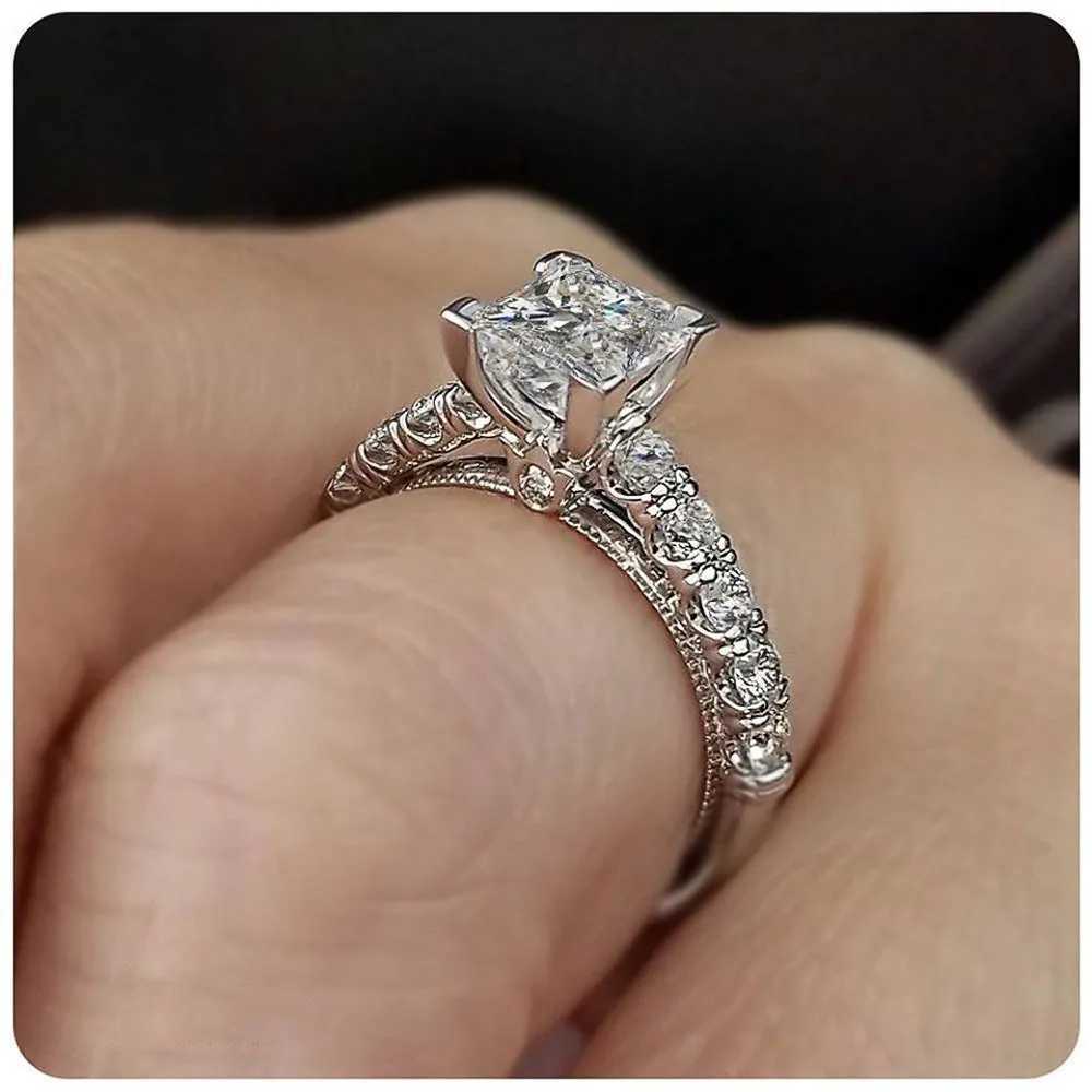 14K Gold Princ Real Diamond Ring for Women Anillos Mujer Bizuteria Gemstone Femme Diamond Jewelry Anel Gold Rings jewerlyXJ250104