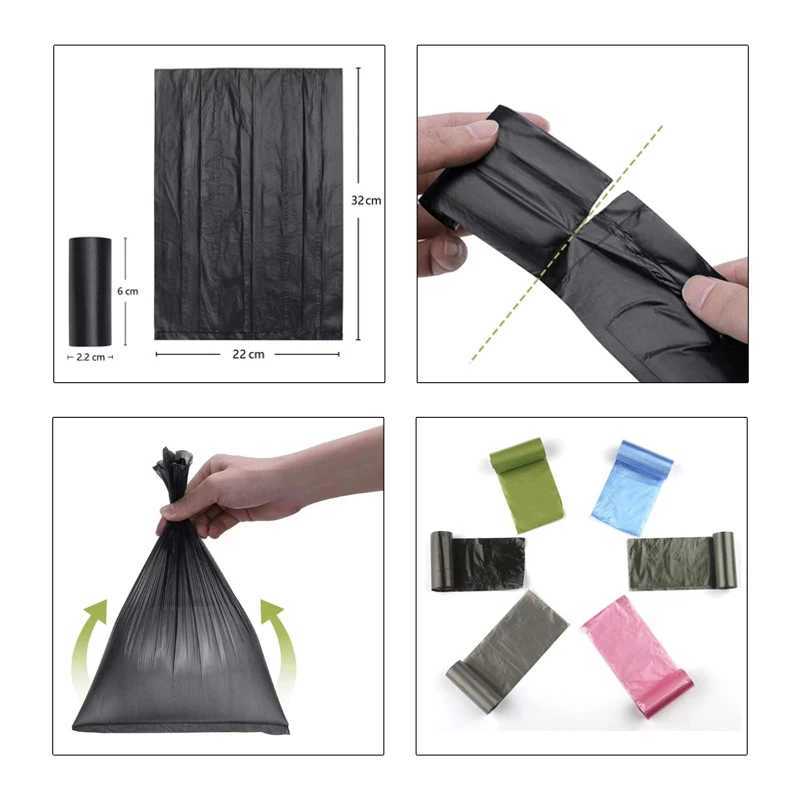 Poop Bags Dog Excrement Bags 150/300/600/900/1200 Bag Good Brand Bags Poop Multicolor Dogs Bag Pet Dog Supplies Pet SuppliesXJ250104