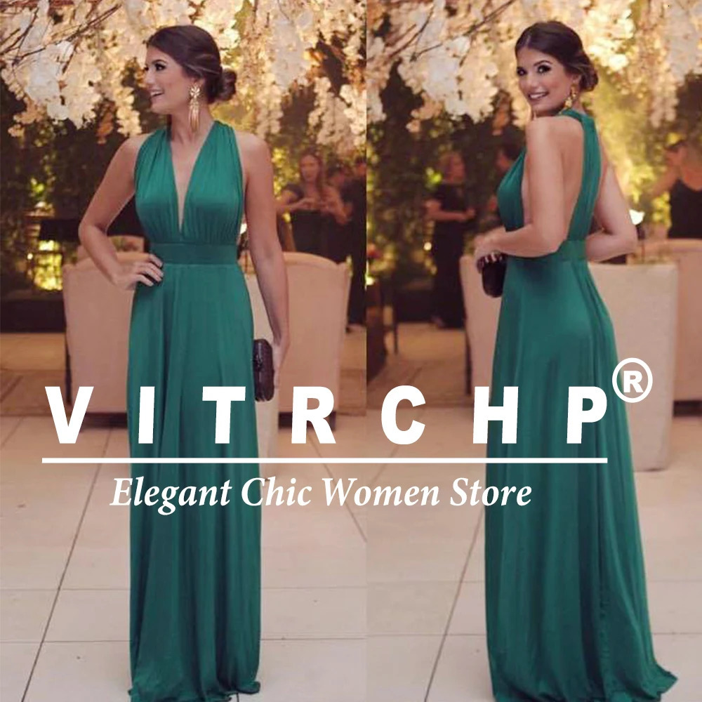 VITRCHP 2025 Bridesmaid Dress Floor Length Maxi Unlimited Dress Multi way Dress Formal Packaging Sexy Evening Dress 250103