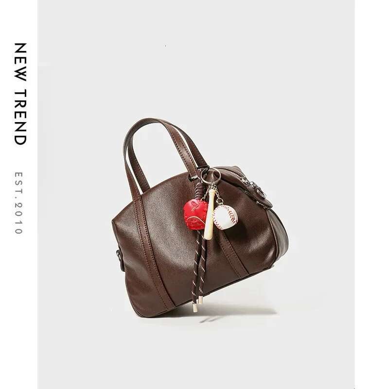 Leather Women s Fashion Single Shoulder Handbag Design Sense Simple and Trendy Crossbody Bag bag