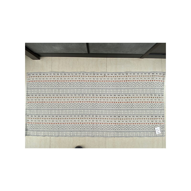 Elegant Handmade Cotton Carpet Perfect Blend of Functionality and Aesthetics for Stylish Homes