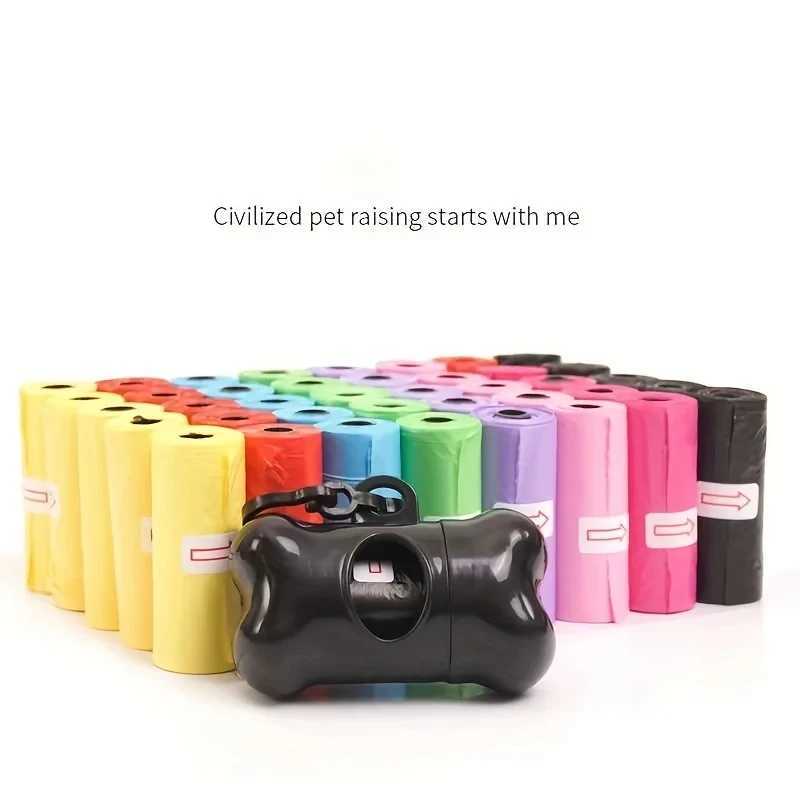 1200pcs Dog Poop Bags Pet Poop Bags Disposable Dog Waste Bags Bulk Poop Bags Leak-Proof Dog Waste Bags For Pet SuppliesXJ250104