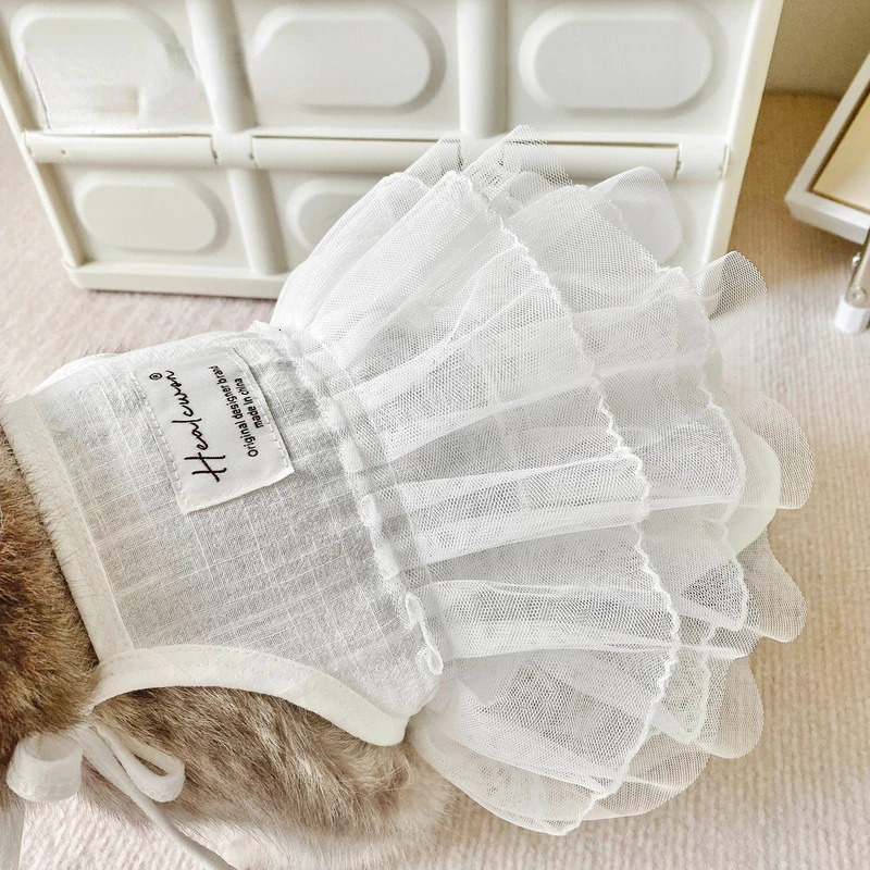 Original Pet Cat Suspender Skirt Dog Cute Princess Mesh Skirt Camisole Clothes Summer 250103