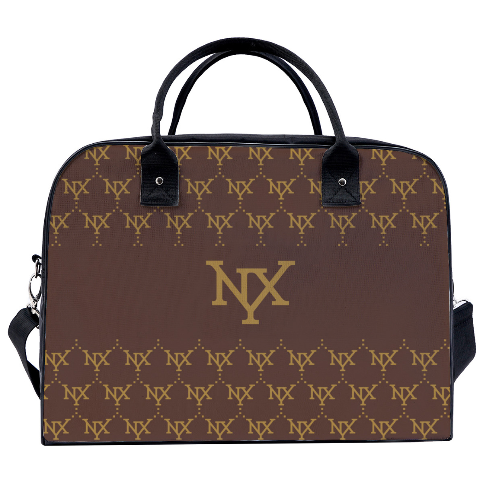 NXY travel bag tote Duffel bag luggage Women Polyester Duffle Bags Handbags Fashion classic large capacity baggage travels bags with dust bag 43CM