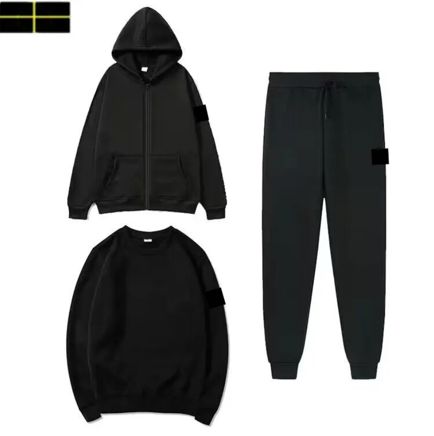 Men's Tracksuits New Style Sweatsuit Fashion Men Hoodie Clothing Designer Casual Running Set Sportswear Jogger Outerwear & Coats Suit