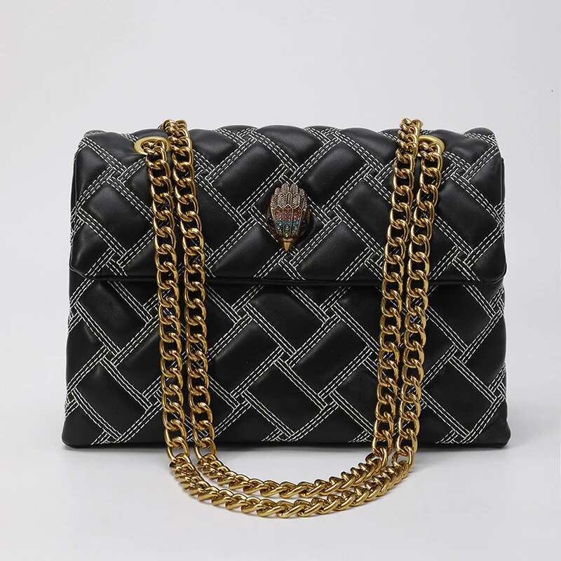 2025 Latest Fashion Women's Square Shoulder Fashion Chain Bag Women's Designer Handbag Simple and Elegant Shoulder Bag