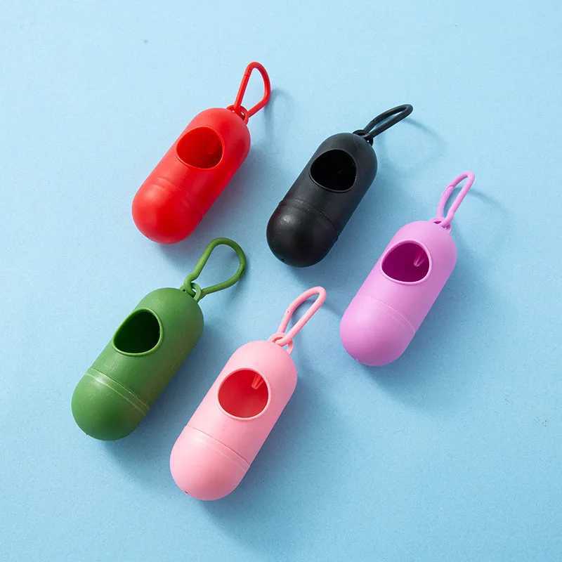 Dog Products Practical Pet Dog Poop Bag Dispenser Waste Garbage Holder Dispensers Pets Dogs Trash Cleaning SuppliesXJ250104