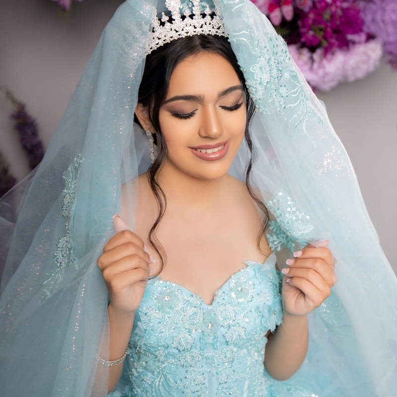 Sky Blue Shiny Quinceanera Dresses Ball Gown Off Shoulder Applique Lace Beads Tulle Party Princess Vestidos XV 15 Anos Sweet 16 Dress