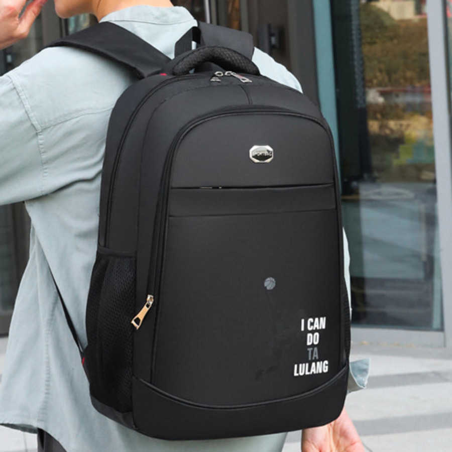 Mens Backpack Business Computer Bag Korean Fashion Schoolbag for College Students Leisure Travel Backpack 240920