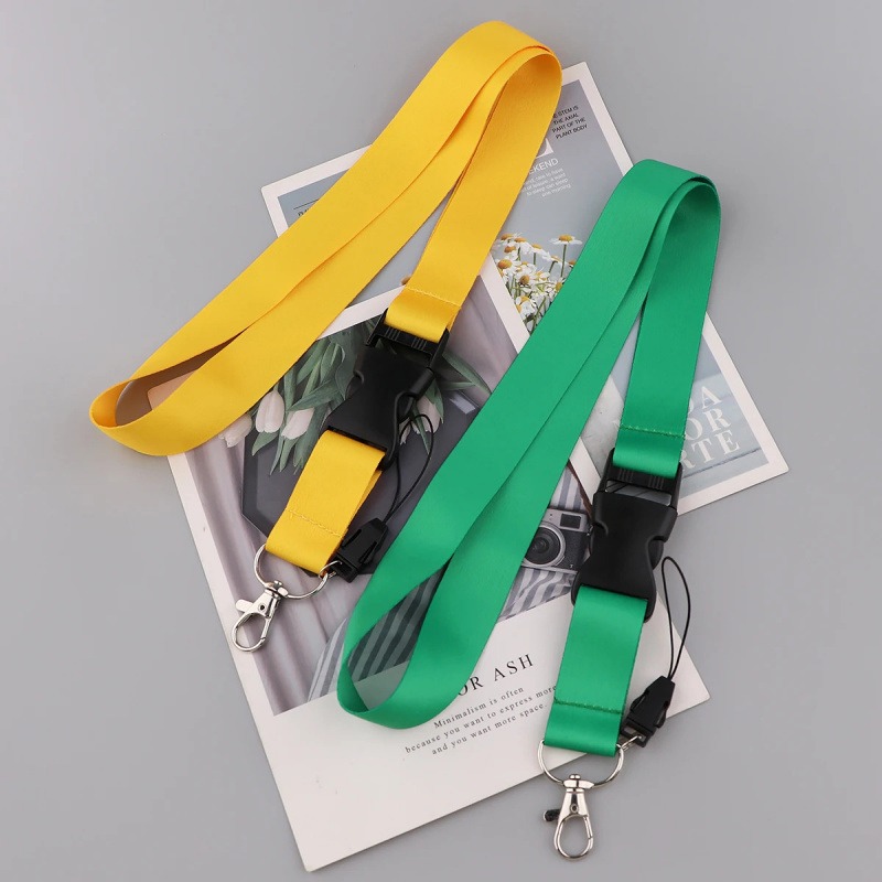 Factory customization LOGO cell Phone Lanyard Neck polyester/nylon Lanyards for Keys ID Card Employee Card Badge Holder Straps Camera Rope