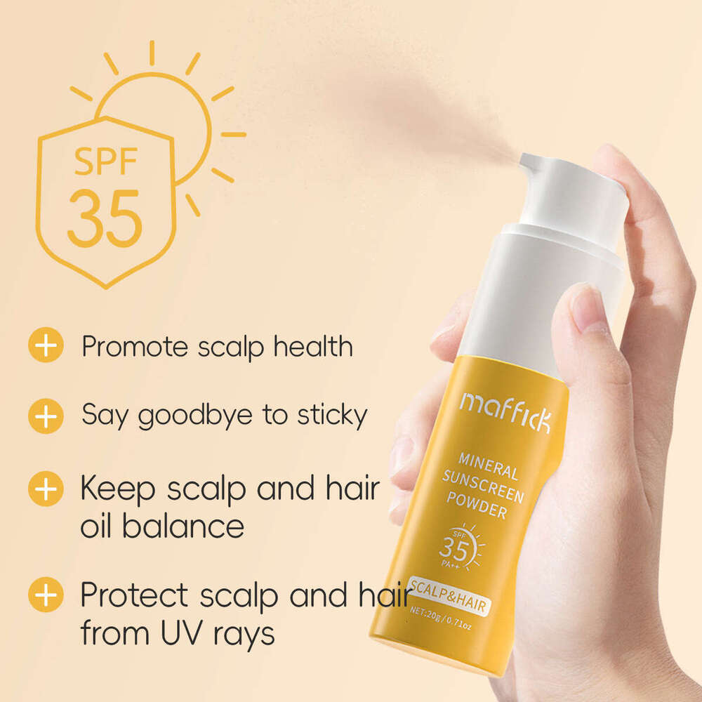 MAFFICK sunscreen, drying, oil control, grease removal, dry hair, spray, air bangs, lazy people's puff powder