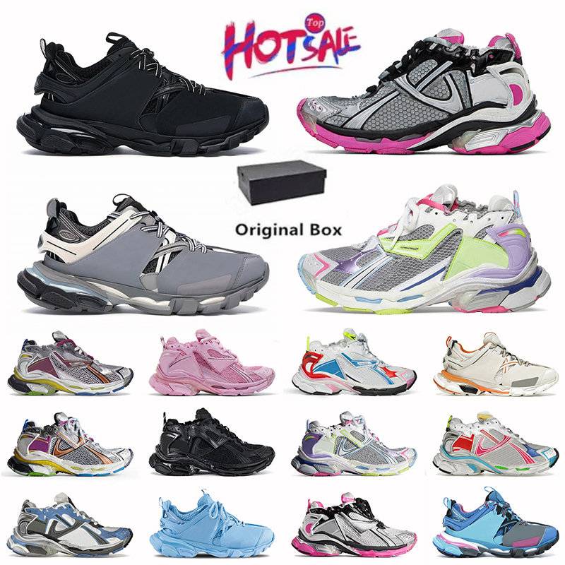 New 2025 Fashion Designer Casual 30 Shoes Low 7 75 Mesh Nylon White Black Pink Foam Trainers Luxury Plate-forme Rubber Sole Bottom Tess sGomma Blue Walking Sneakers