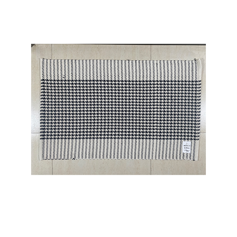 Robust Colored Cotton Area Rug - Versatile and Well-Made Flooring Solution