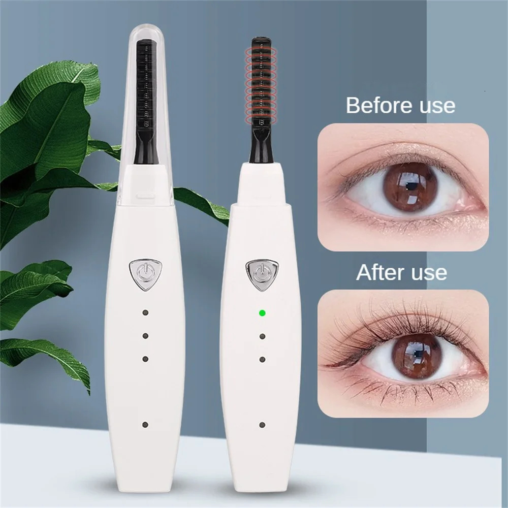 Eyelash Curler Fast Heating Adjustable Temperature Beautiful Curly Eyelashes Portable Eyelash Curler With Temperature Control 241226