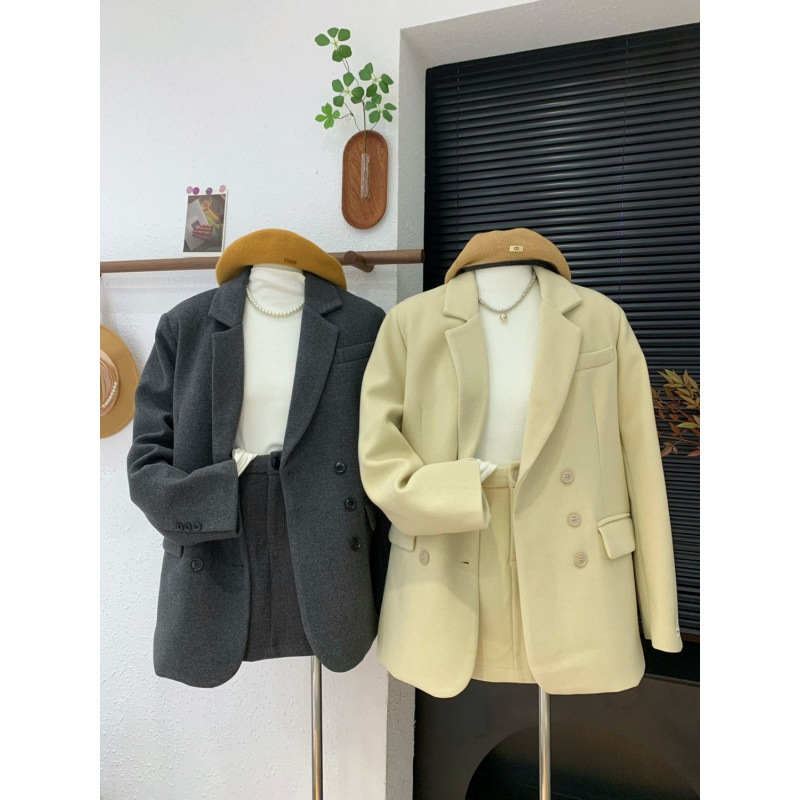 K14New suit jacket for women 2024 school supply black suit college style uniform suit