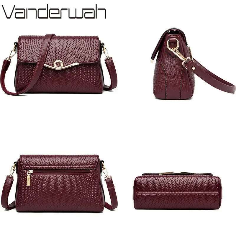 trend leisure new leather shoulder bag trend crossbody bag designer women s retro crossbody bag