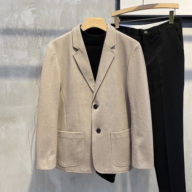 M142Winter 2025 new high-end Korean business men's thickened suits