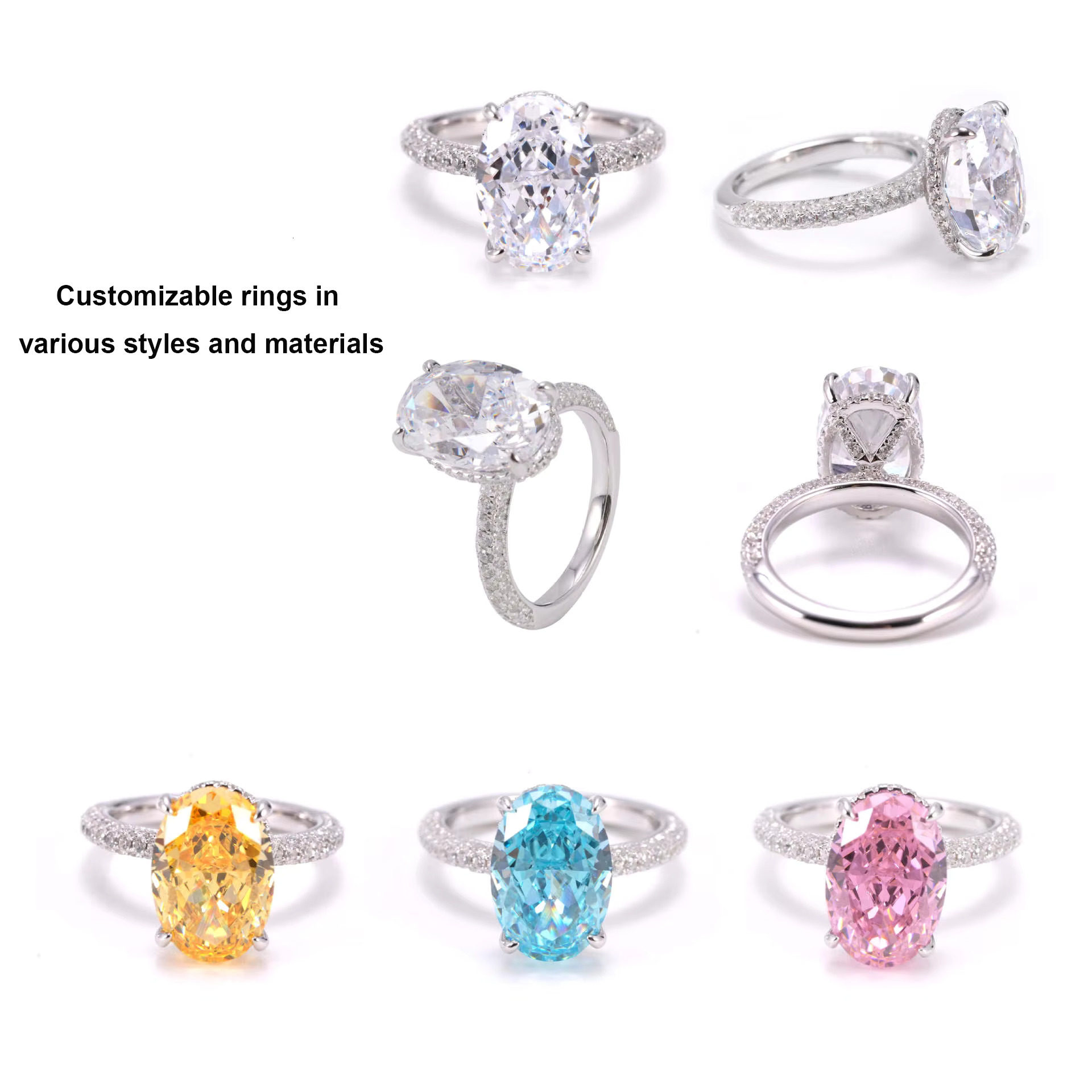 jewelry lady gift 14K gold pear cut moissanite Stud earrings