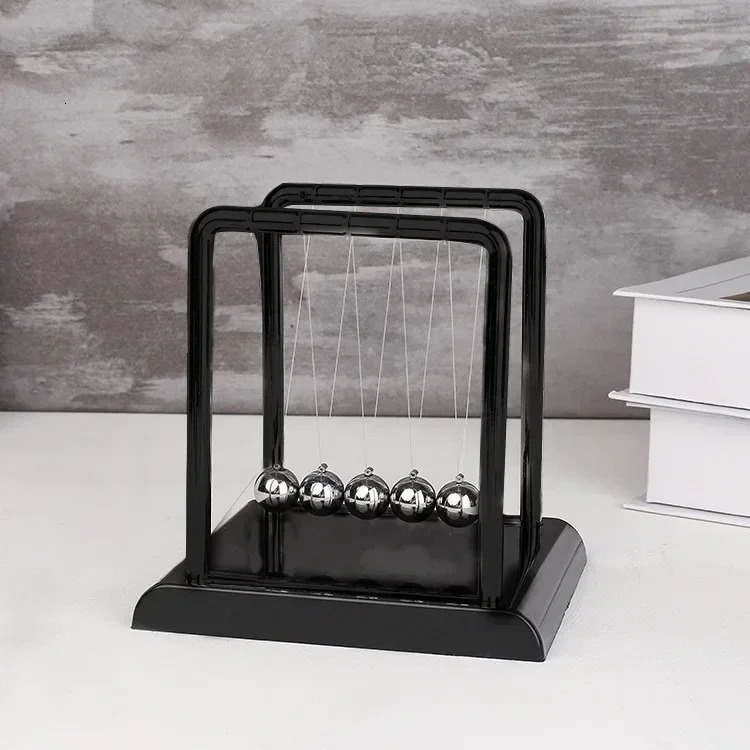 1pc Metal Pendulum Ball Desk Table Decor Physics Science Pendulum ton Ball Steel Balance Ball tons Cradle 241227