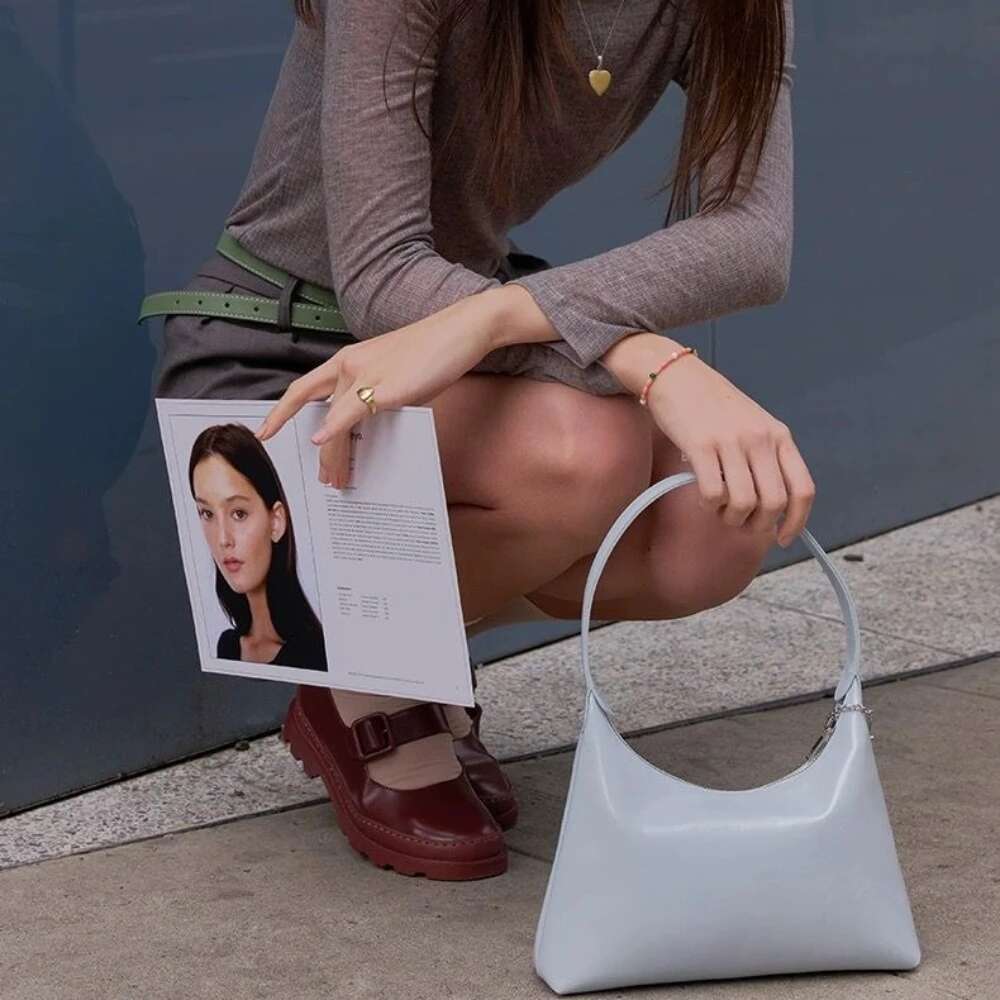 new fashion style trend classic Korean minimalist design single shoulder women s large capacity high quality women leisure s leather bag