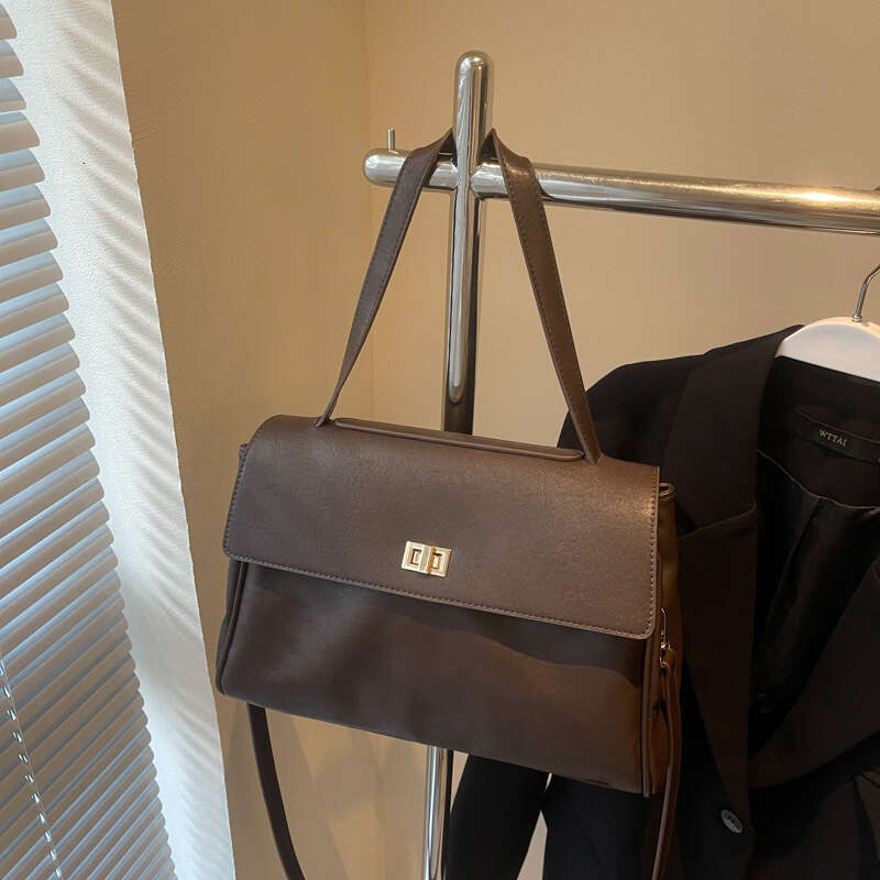 Fashionable versatile commuting handbag tote women's high-quality texture single-shoulder bag