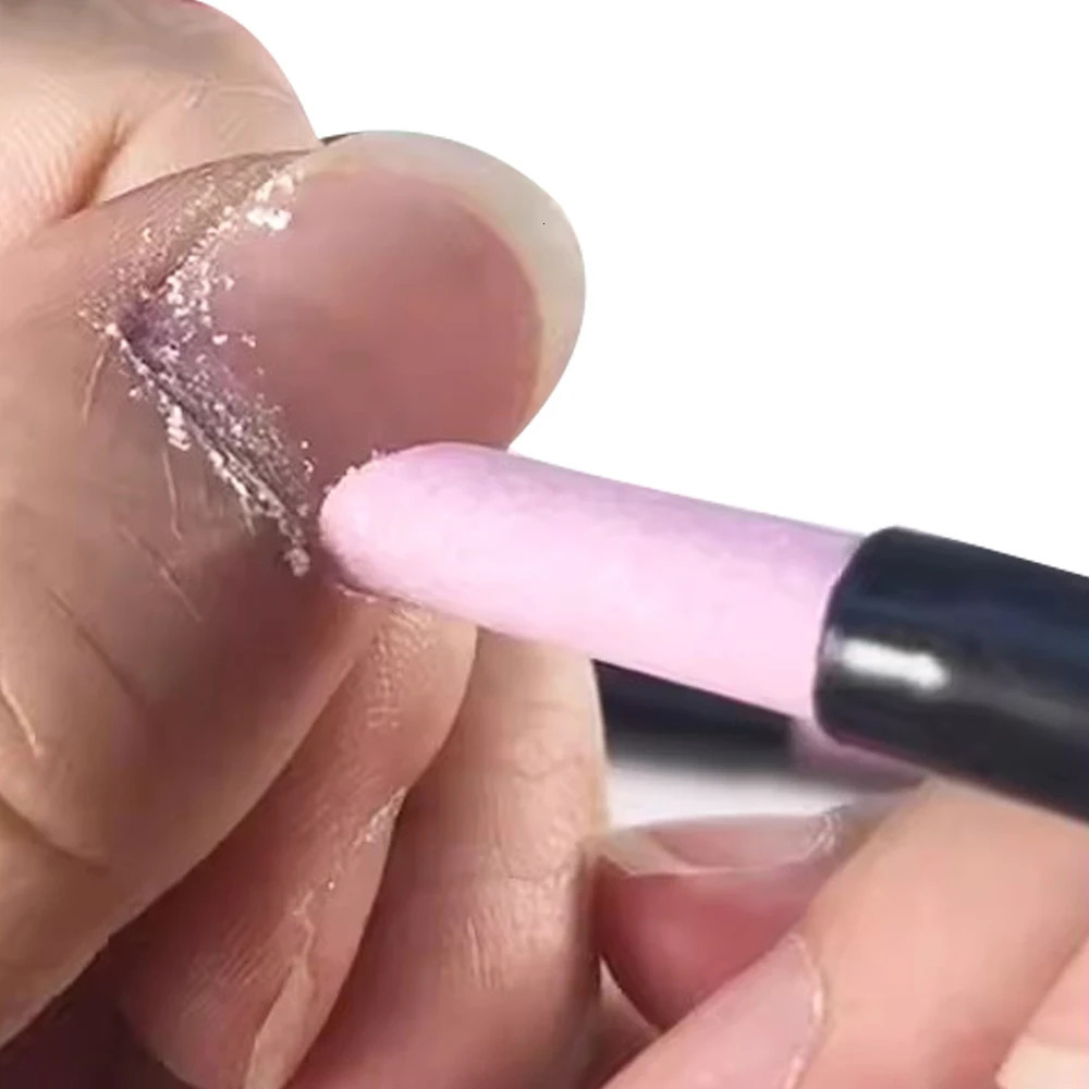 Nail File Cuticle Stone Pusher Nails Sanding Sticks Art Pen Remover Trimmer Buffer Manicure Tools Pushing Dead Skin 241230